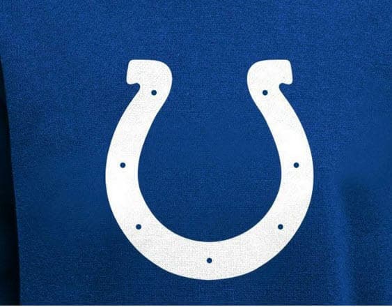 Outerstuff Boy's Indianapolis Colts Primary Logo Fleece Hoodie Blue Medium - Thumbnail 2