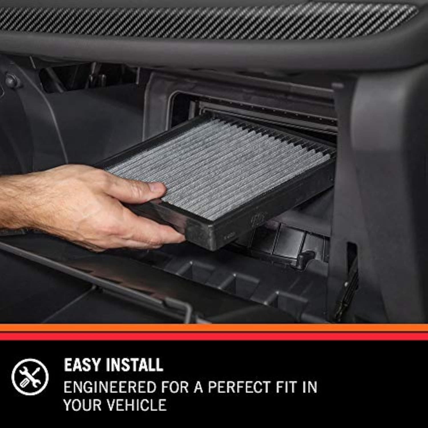K&N Premium Cabin Air Filter: High Performance, Washable, Clean Airflow, VF2006 - Thumbnail 7