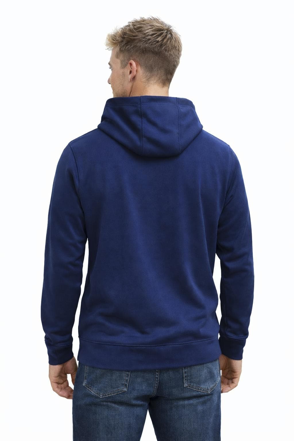 Colosseum Men's Arizona Wildcats Performance Polyester Surge Hoodie Blue Medium - Thumbnail 2