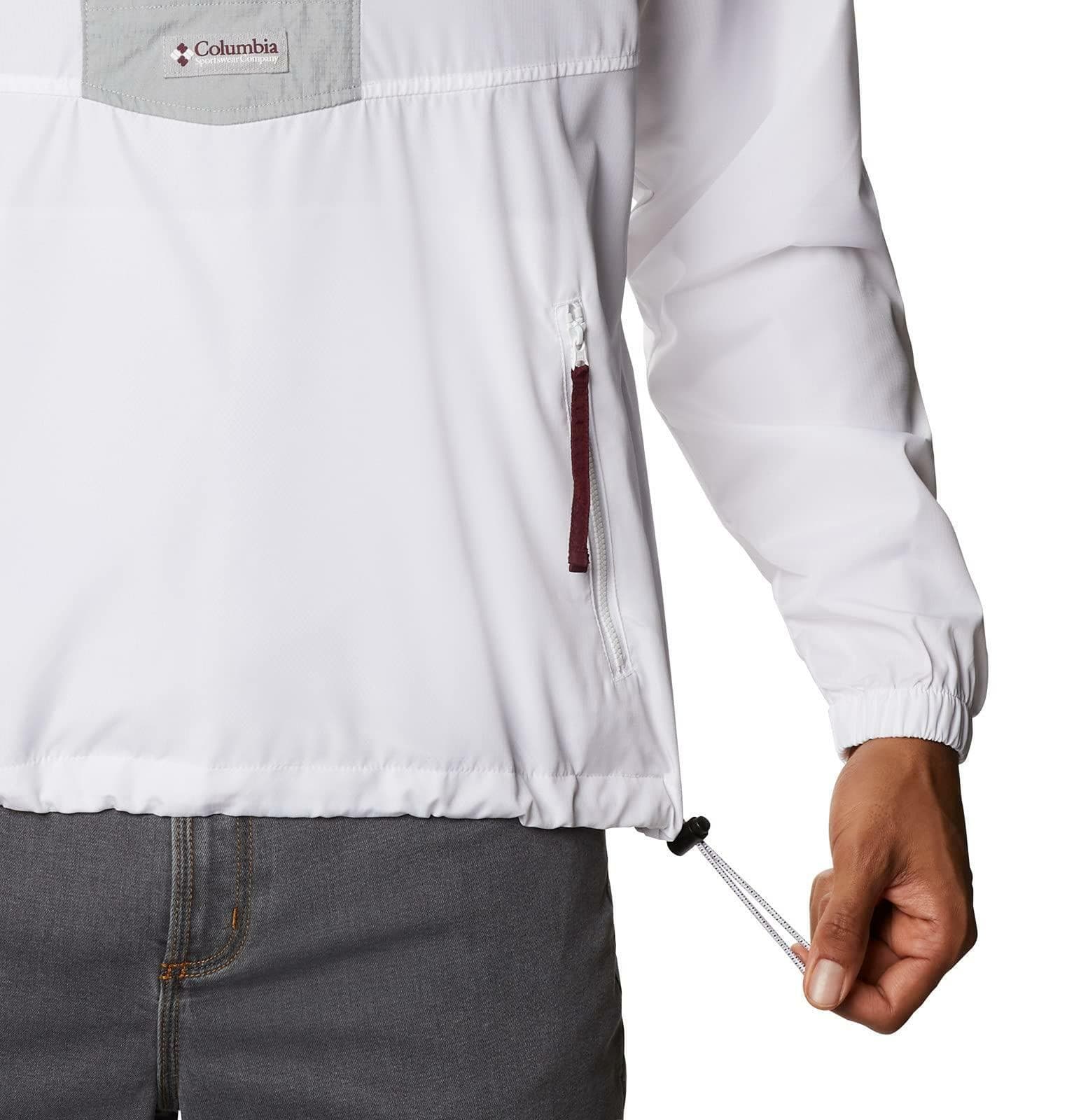 Columbia Men's Texas A&M Aggies Quarter Zip Pullover Anorak Jacket XXL - Thumbnail 4