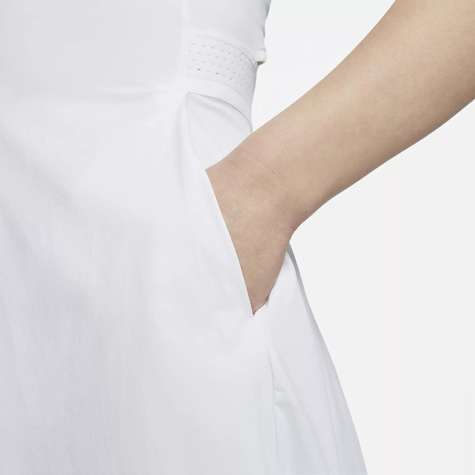 Nike Dri-FIT Advantage Women's Dress Lightweight Breathable Large White - Thumbnail 20