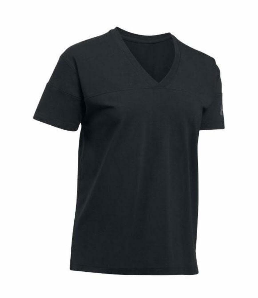 Under Armour Women's Favorite Logo Short Sleeve T-shirt Black Medium - Thumbnail 4