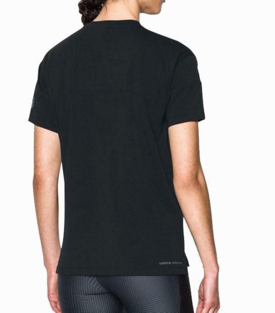 Under Armour Women's Favorite Logo Short Sleeve T-shirt Black Medium - Thumbnail 3