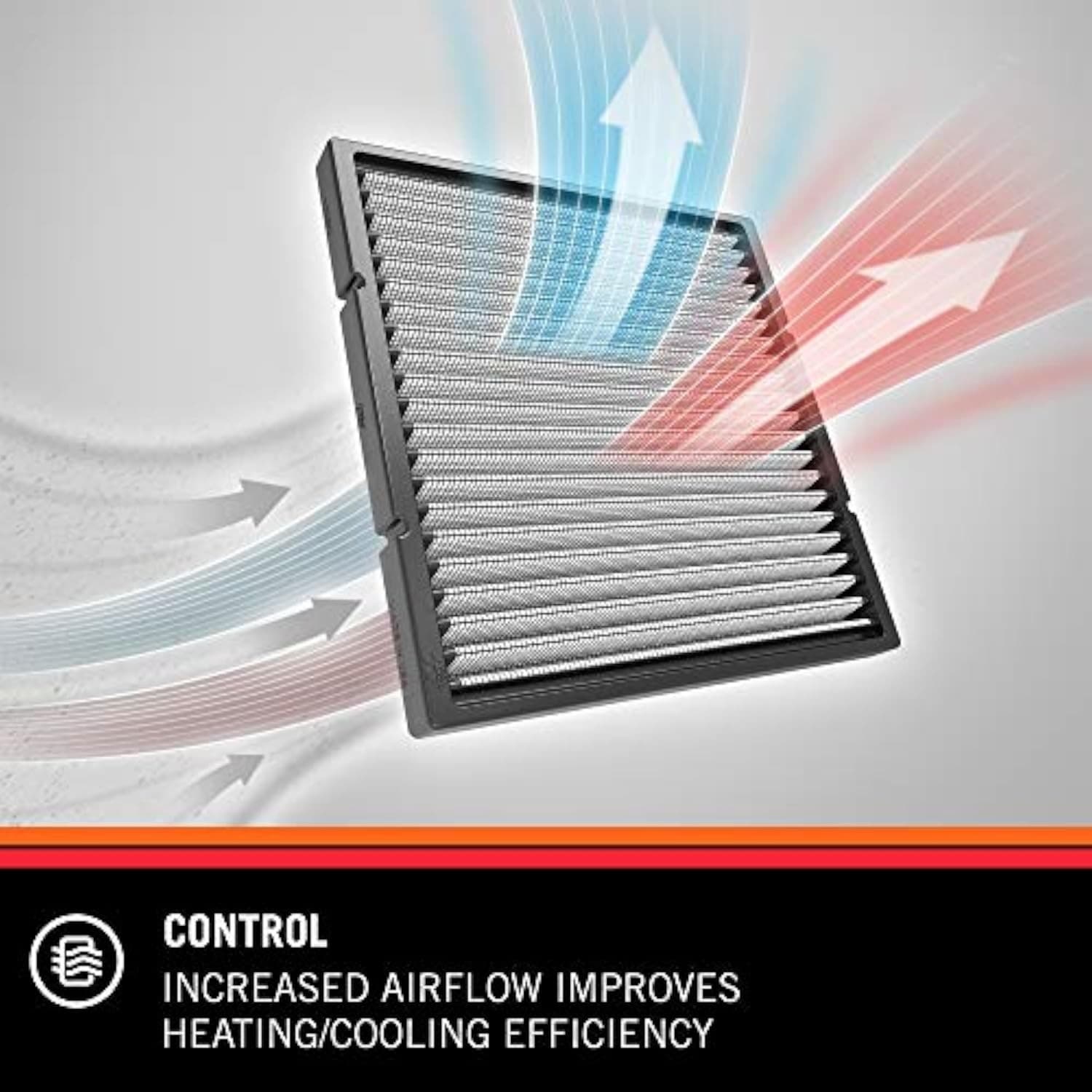 K&N Premium Cabin Air Filter: High Performance, Washable, Clean Airflow, VF2006 - Thumbnail 4