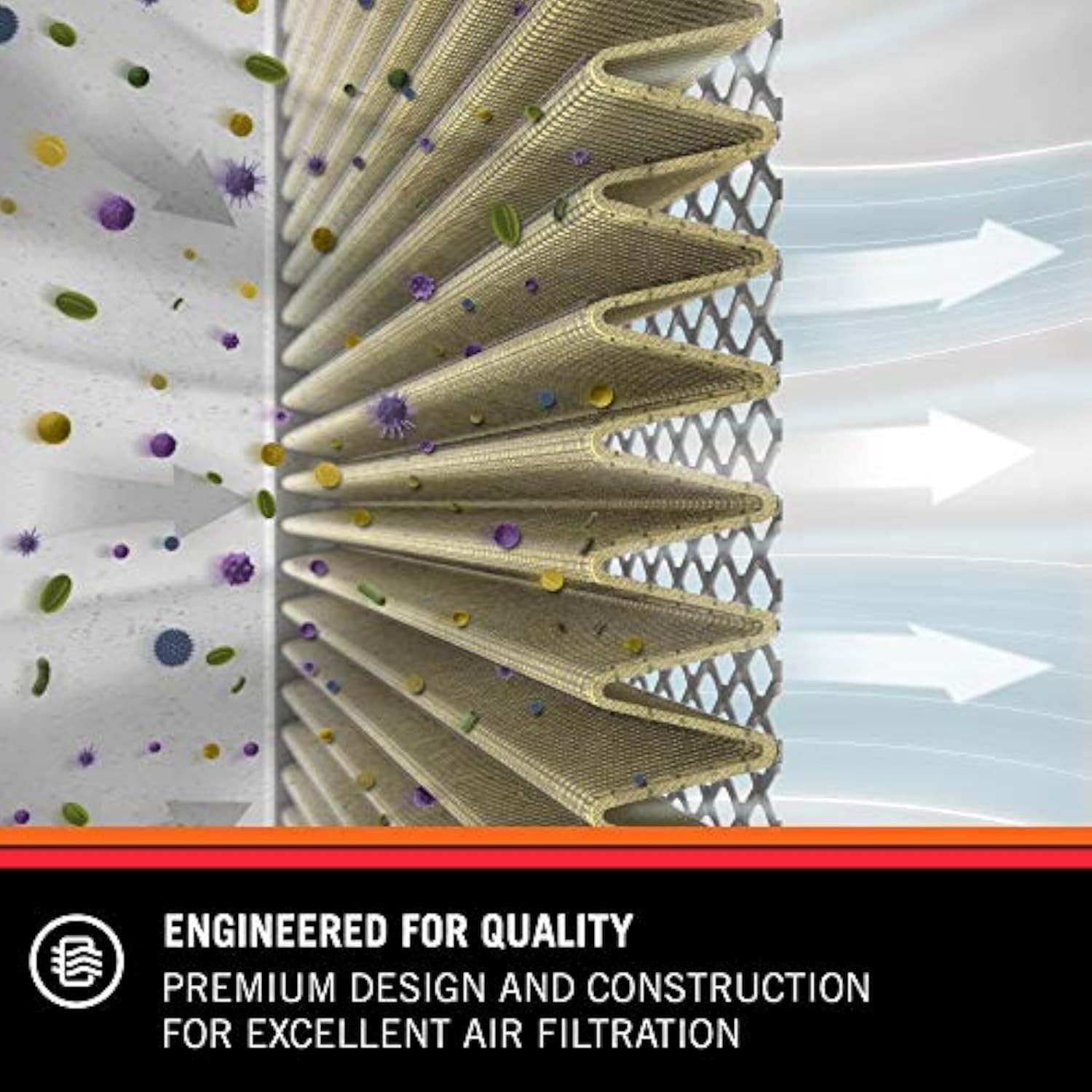 K&N Premium Cabin Air Filter: High Performance, Washable, Clean Airflow, VF2006 - Thumbnail 3