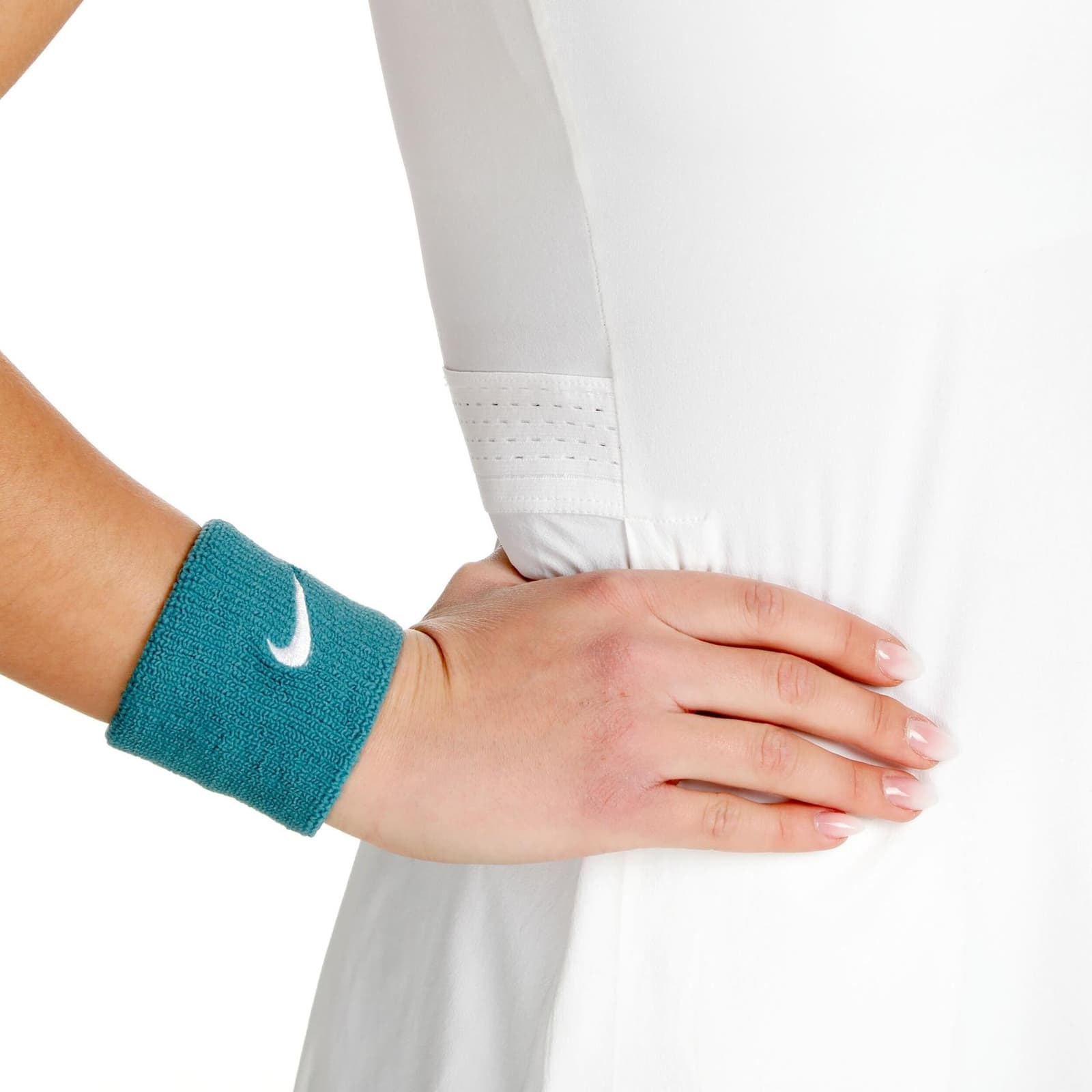Nike Dri-FIT Advantage Women's Dress Lightweight Breathable Large White - Thumbnail 7