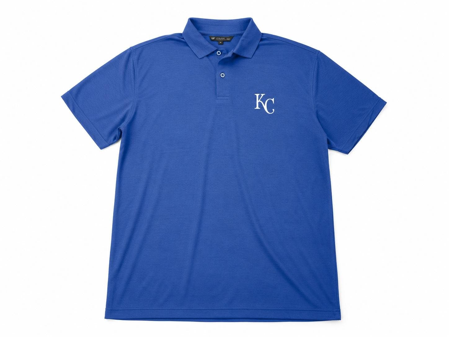 Levelwear Men's Kansas City Royals Duval Performance Polyester Polo Large Blue - Thumbnail 5