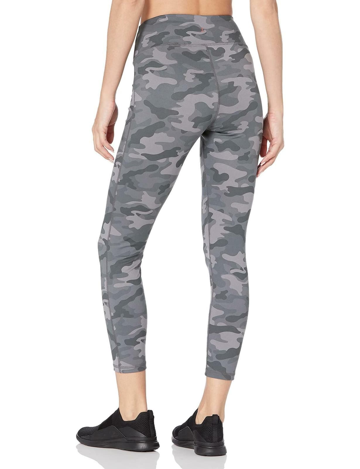 Danskin Women's Moisture Wicking Printed High Rise 7/8 Leggings Urban Camo XL - Thumbnail 2
