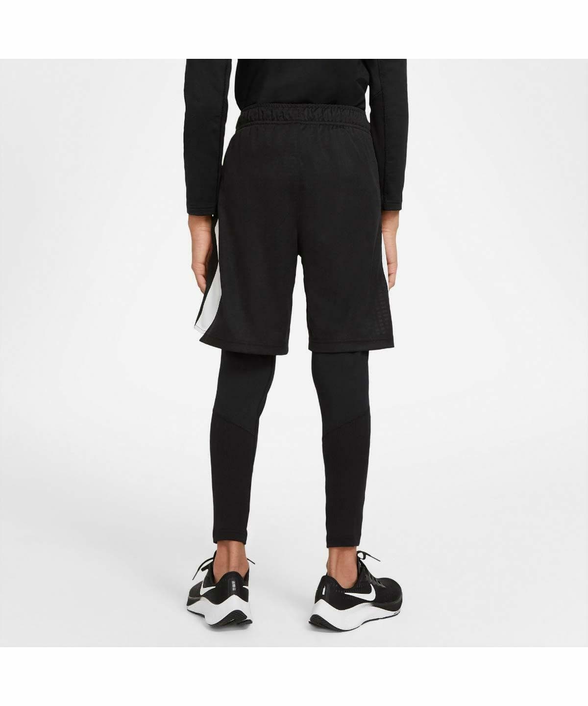 Nike (Big Boys) Boy's Pro Warm Graphic Training Tights X-Large Black - Thumbnail 5