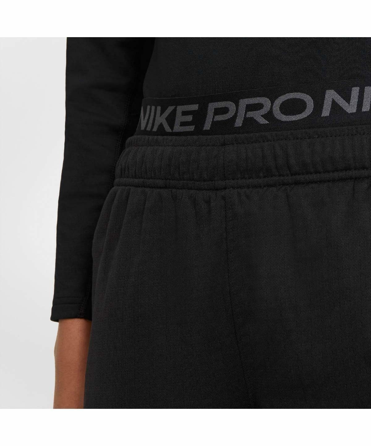 Nike (Big Boys) Boy's Pro Warm Graphic Training Tights X-Large Black - Thumbnail 6