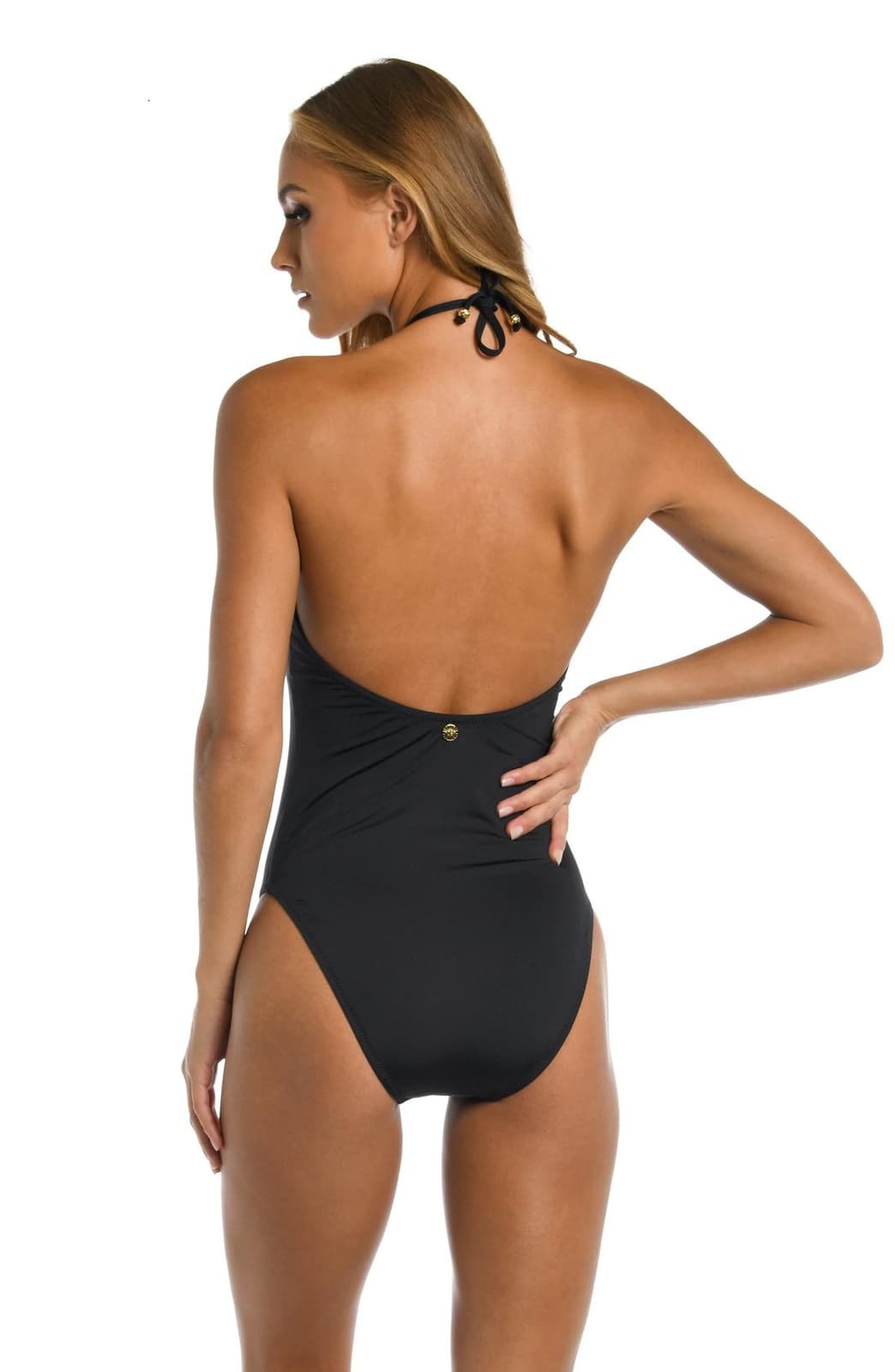 Sunshine 79 Women's High Neck One Piece Swimsuit Black Size 12 - Thumbnail 3