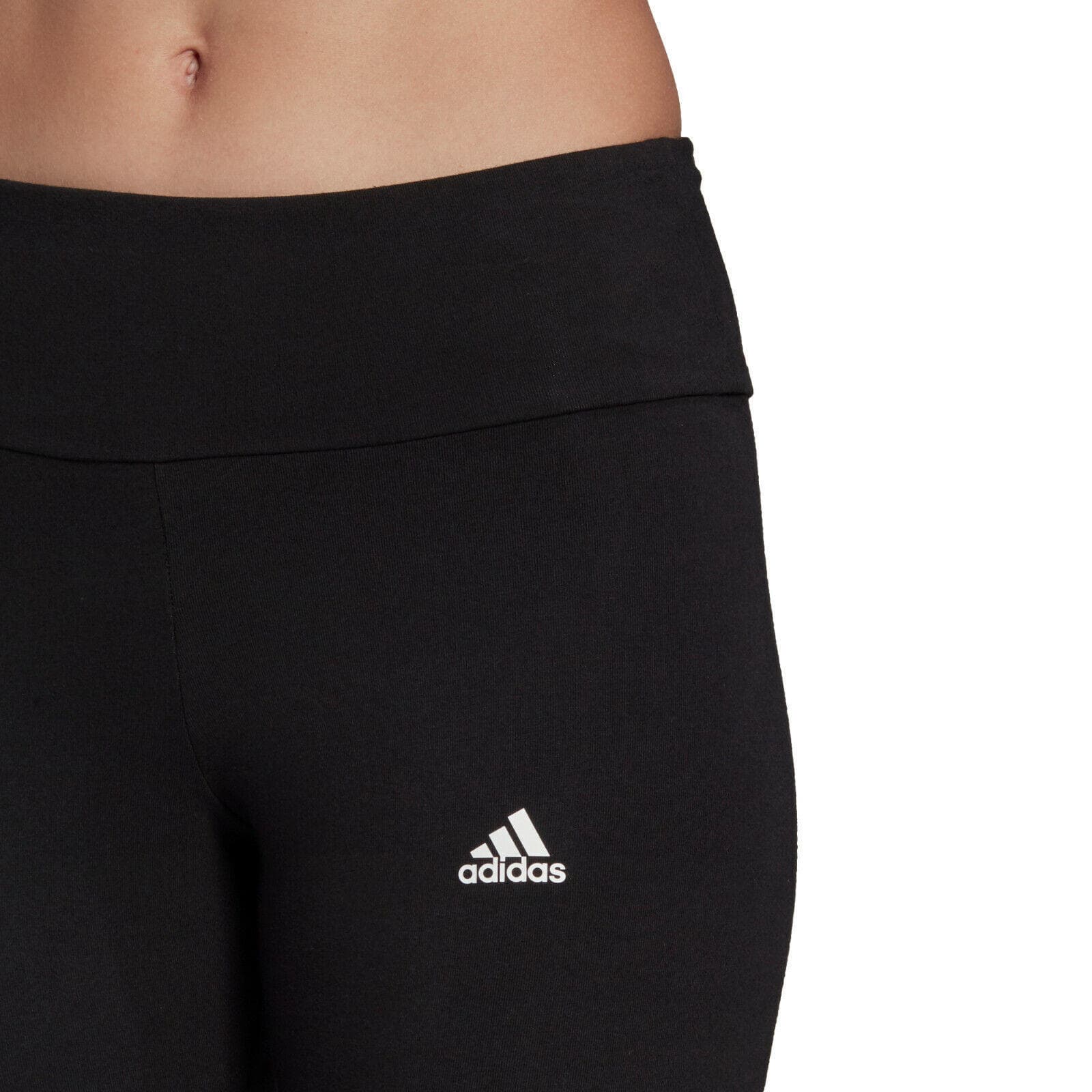 adidas Women's Loungewear Essentials High-waisted Logo Leggings Black S M L - Thumbnail 4