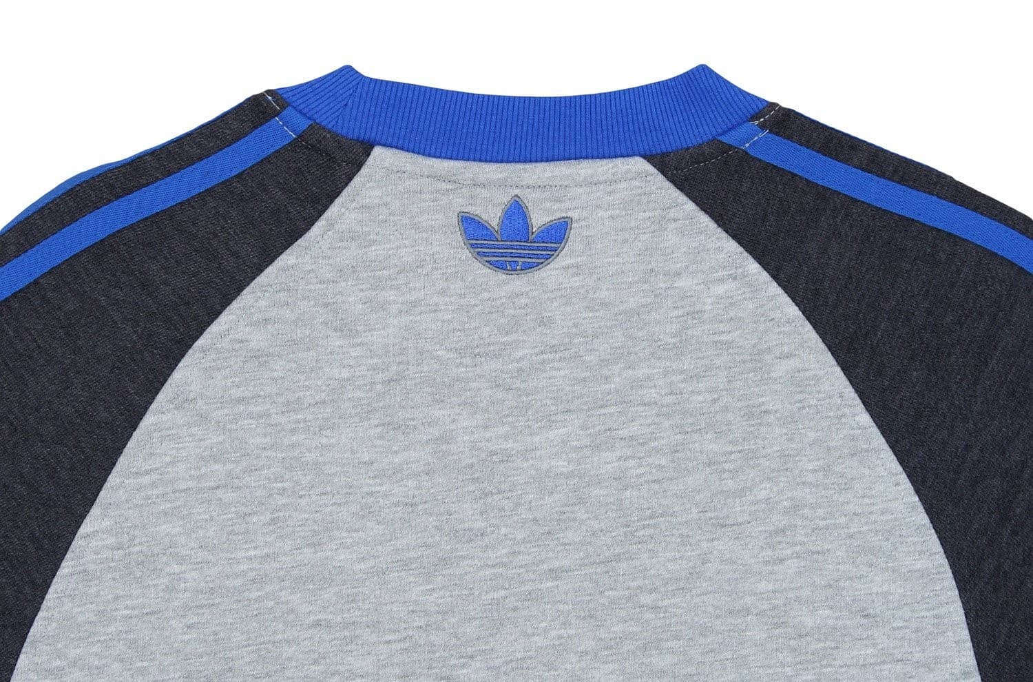 Adidas Men's UCLA Over B Pullover Crewneck Sweatshirt Gray X-Large $76 Value - Thumbnail 5