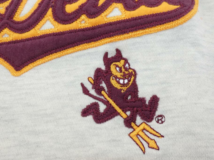 League Brand Women's Arizona State University Sun Devils Academy Hoodie Large - Thumbnail 3