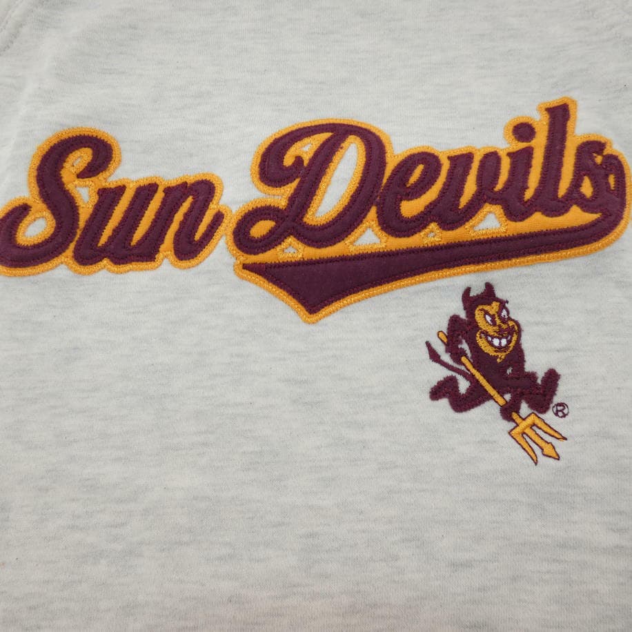 League Brand Women's Arizona State University Sun Devils Academy Hoodie Large - Thumbnail 2