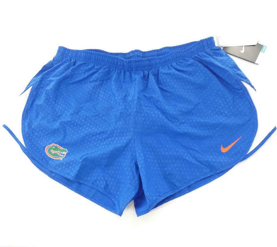Nike Women's Florida Gators Dri-Fit Mod Tempo Training Shorts Blue X-Large - Thumbnail 3