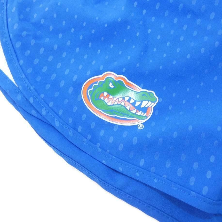 Nike Women's Florida Gators Dri-Fit Mod Tempo Training Shorts Blue X-Large - Thumbnail 4