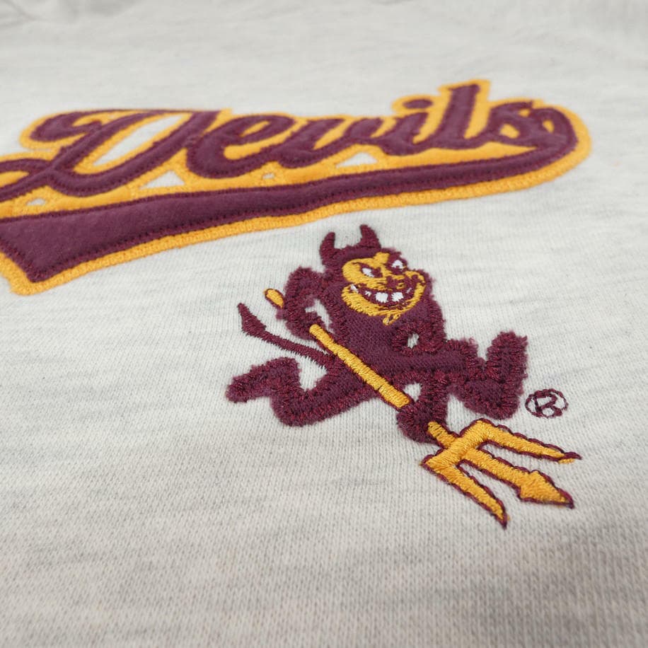 League Brand Women's Arizona State University Sun Devils Academy Hoodie Large - Thumbnail 4