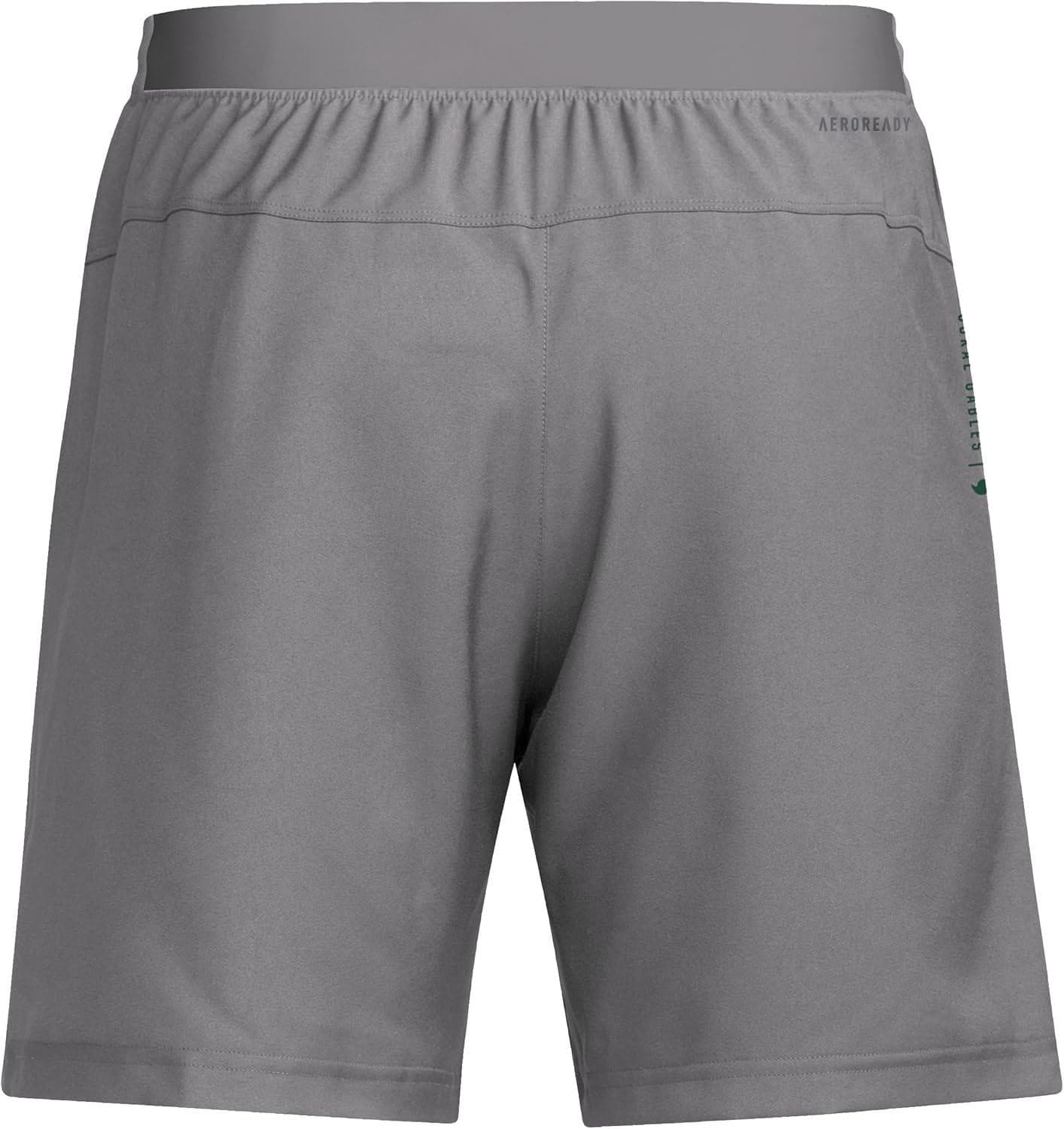 adidas Men's Texas A&M Aggies Aeroready Team Shorts Gray 3XL $65 Value - Thumbnail 2