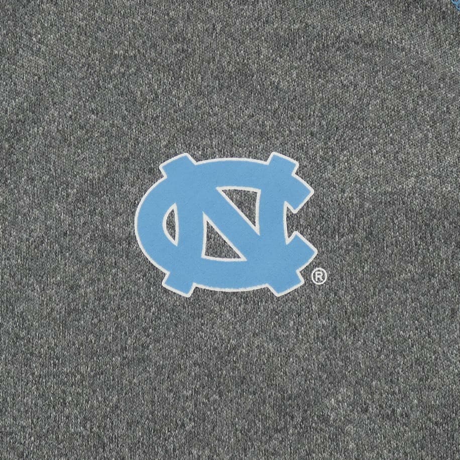 Colosseum Women's North Carolina Tar Heels Stingray Quarter-Zip Top Gray Large - Thumbnail 2