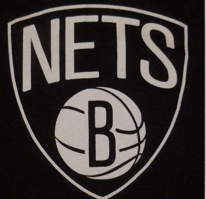 Adidas Men's Brooklyn Nets NBA Short Sleeved Camo Filled T-shirt Black Medium - Thumbnail 5