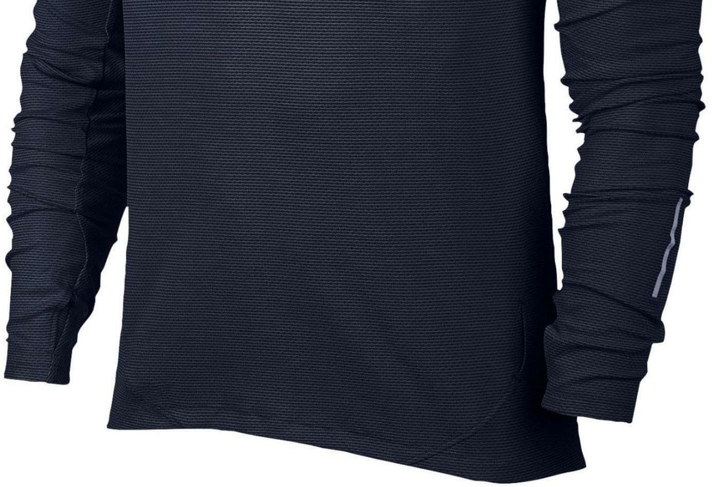 Nike Men's Aeroreact Half-Zip Long Sleeve Training Jacket Blue Large MSRP $130 - Thumbnail 4