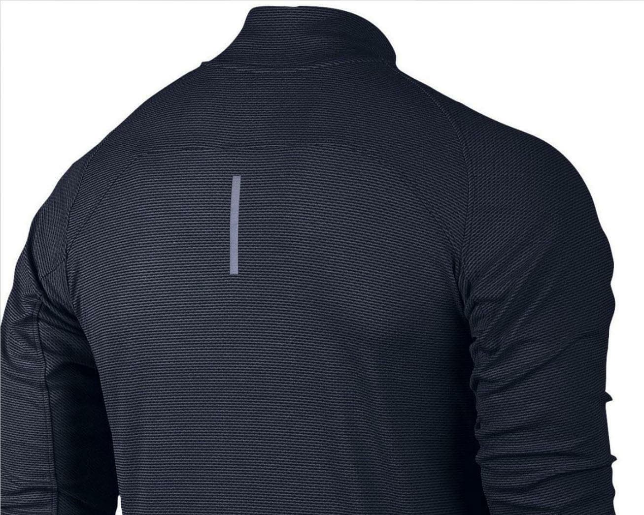 Nike Men's Aeroreact Half-Zip Long Sleeve Training Jacket Blue Large MSRP $130 - Thumbnail 5