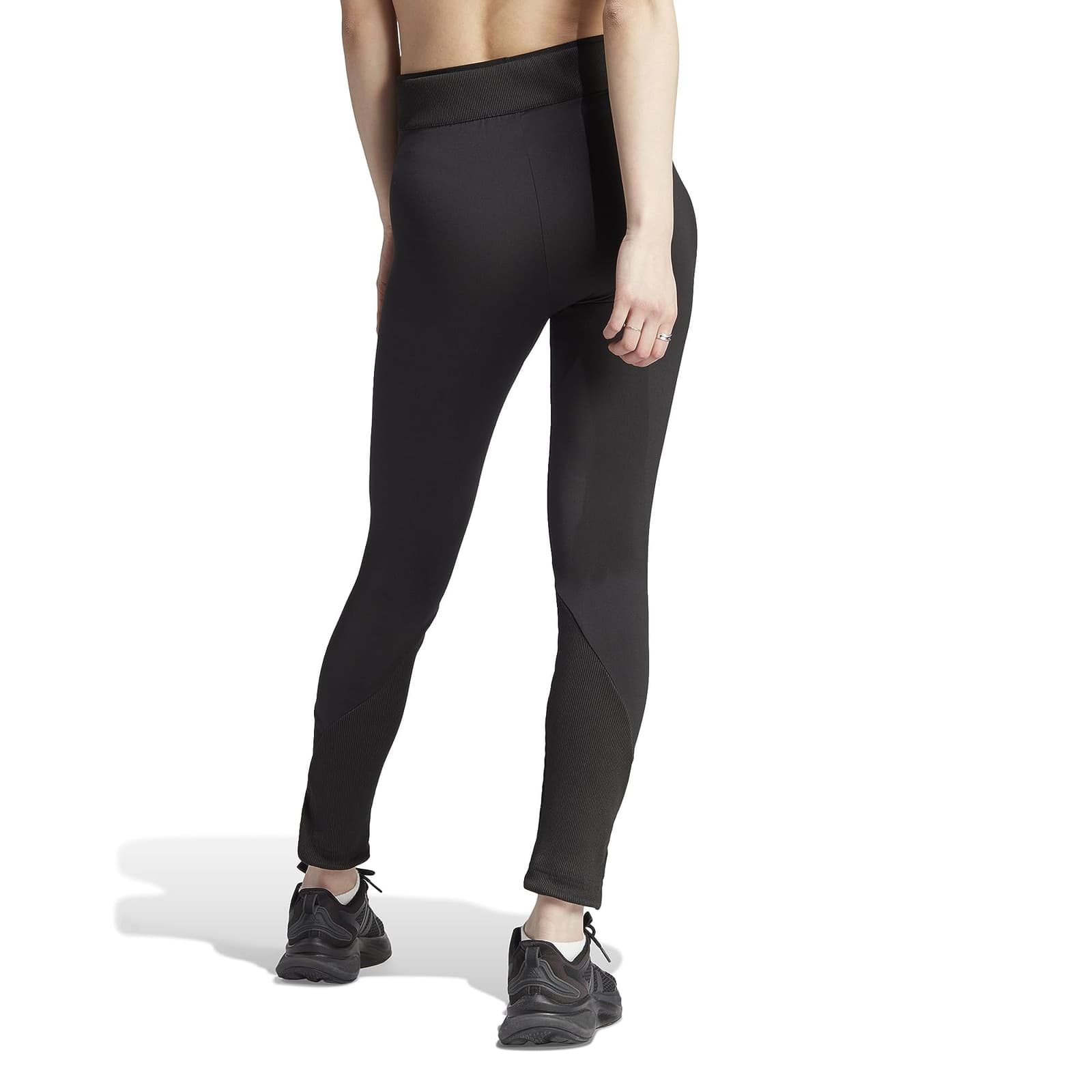 adidas Women's Z.N.E. High Rise Aeroready Leggings Black X-Large - Thumbnail 2
