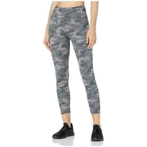 Danskin Women's Moisture Wicking High Rise 7/8 Leggings Urban Camo Medium