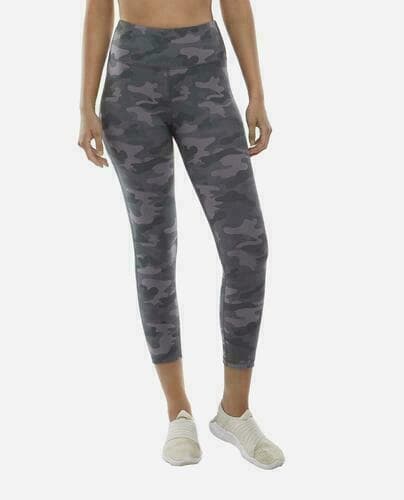 Danskin Women's Moisture Wicking High Rise 7/8 Leggings Urban Camo Medium - Thumbnail 4