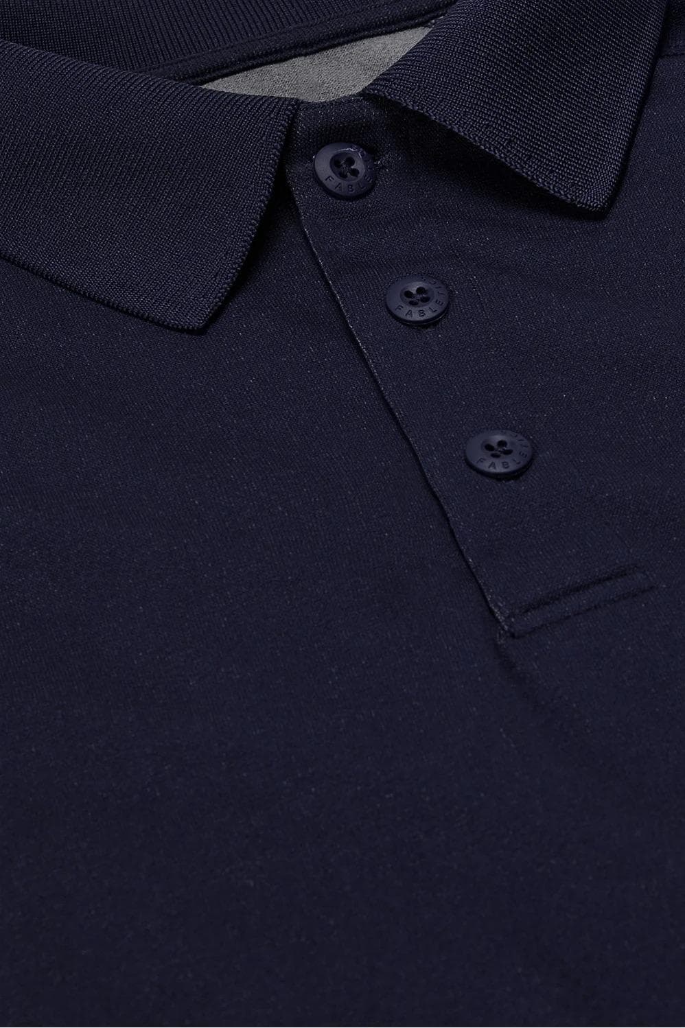 Fabletics Men's The Training Day Performance Polo Deep Navy 2XL $67 Value - Thumbnail 4