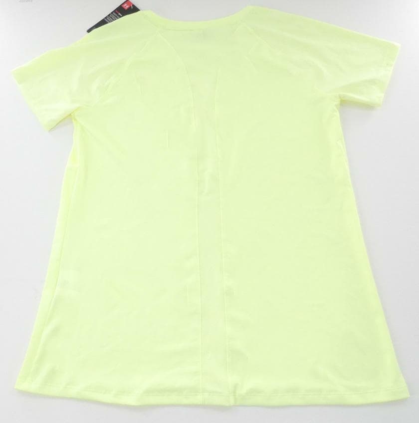 Under Armour Women's HeatGear Short Sleeve Training T-shirt Small Yellow - Thumbnail 2