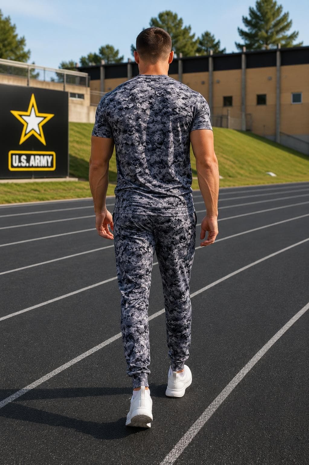 Forman Mills Men's US Army Urban Digital Camouflage Graphic Joggers Pants XL - Thumbnail 4