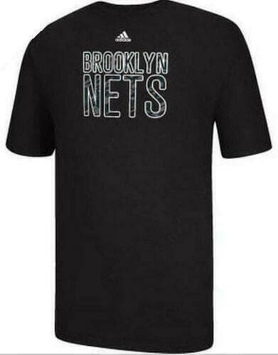 Adidas Men's Brooklyn Nets Short Sleeved Camo Filled T-shirt Medium Black - Thumbnail 8