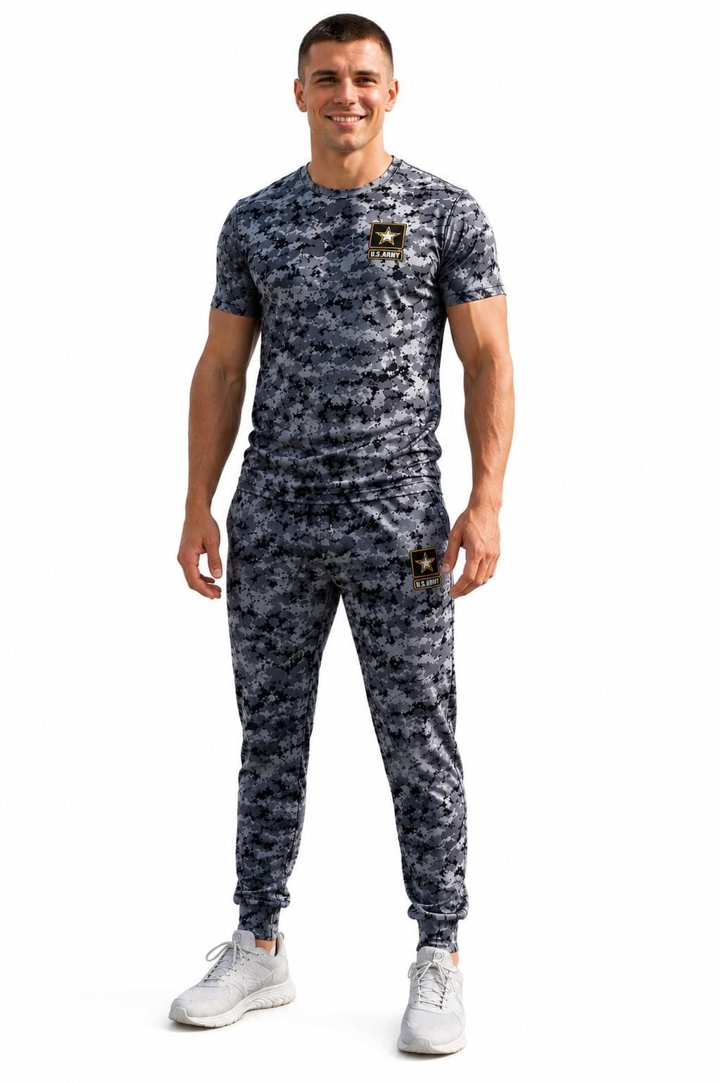 Forman Mills Men's US Army Urban Digital Camouflage Graphic Joggers Pants XL - Thumbnail 10
