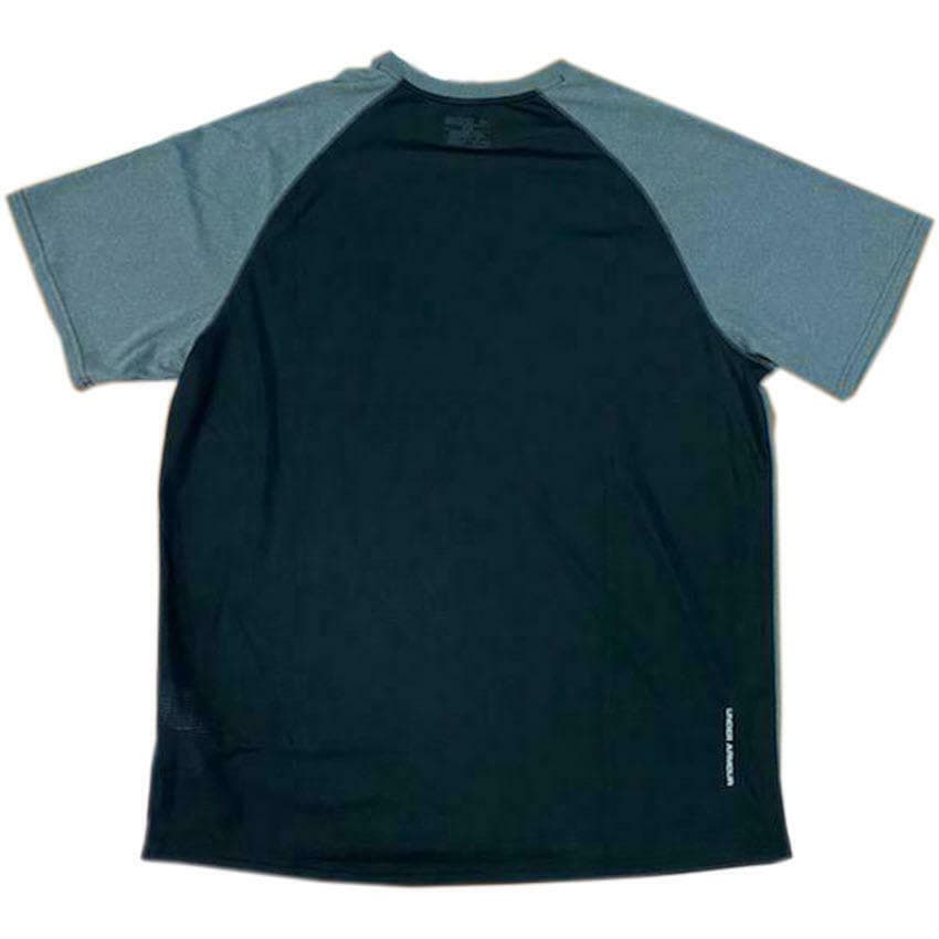 Under Armour Men's Mileage Run Twist Fitted Athletic Shirt Gray X-Large - Thumbnail 2