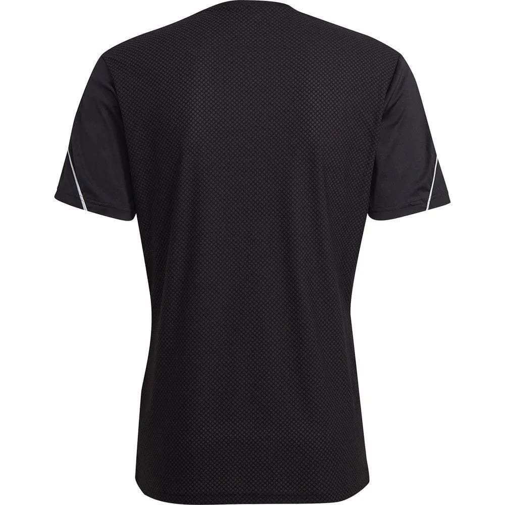 Adidas Men's Tiro AeroReady Short Sleeve Training Jersey Black Large $50 Value - Thumbnail 5