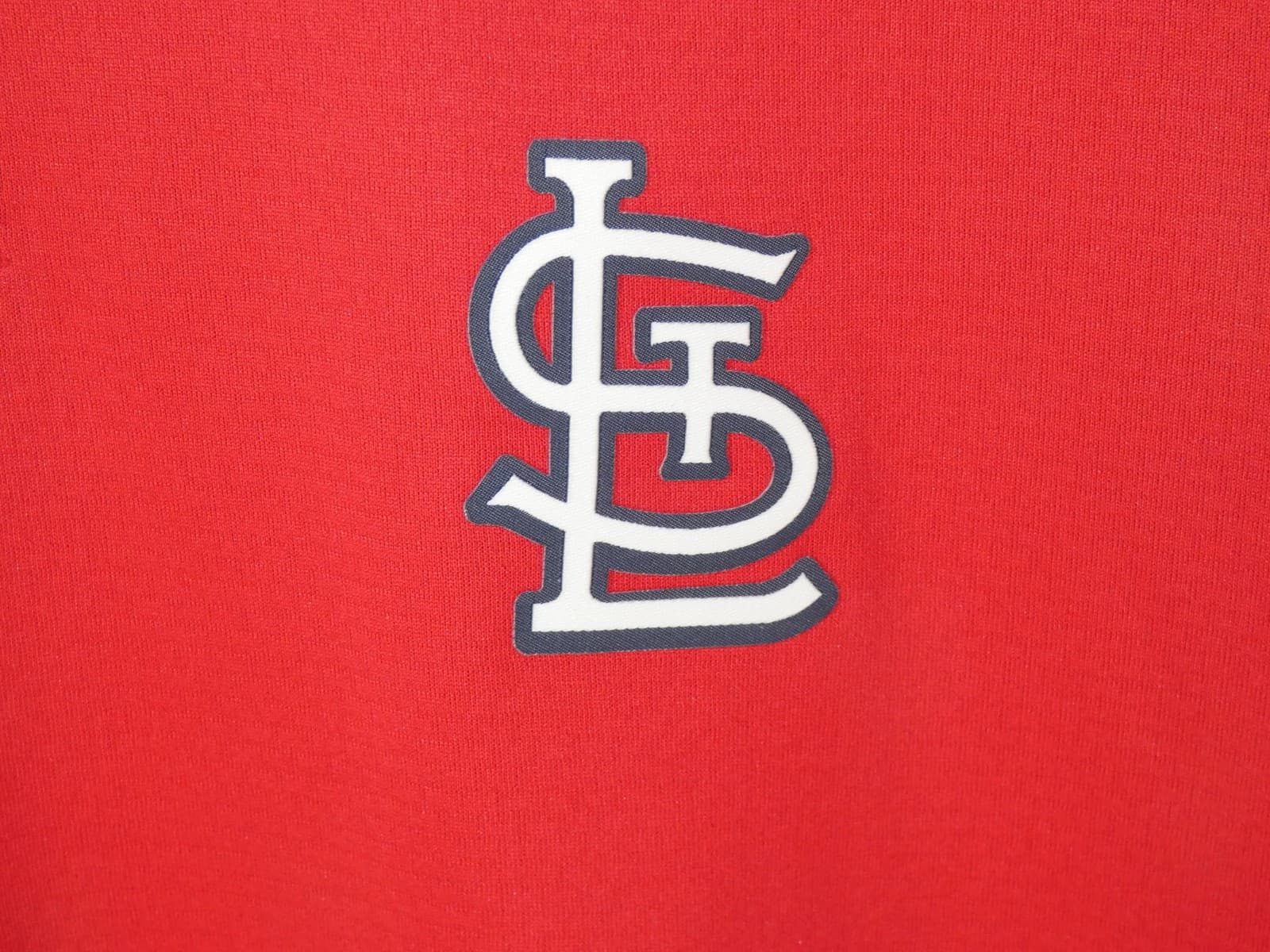 Levelwear Men's St. Louis Cardinals Duval Performance Polyester Polo Large Red - Thumbnail 6