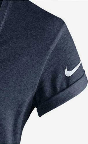 Nike Women's Atlanta Braves Scoop Neck Triblend Boyfriend T-shirt Navy Small - Thumbnail 4