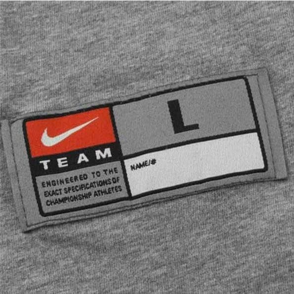 Nike Men's Washington Huskies Practice Cotton T-shirt Gray Medium - Thumbnail 3