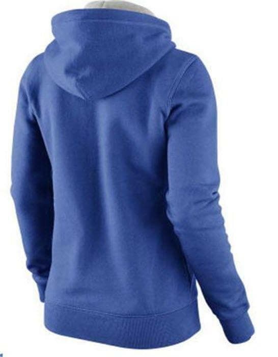 Nike Women's Kentucky Wildcats Classic Full-Zip Hoodie Royal Small $80 Value - Thumbnail 2
