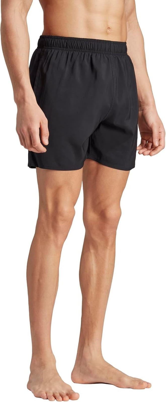 adidas Men's CLX Solid Swim Shorts Trunks XXXX-Large Black $61 Value - Thumbnail 3