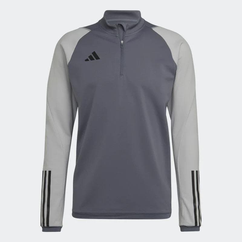 Adidas Men's Tiro Aeroready Quarter-Zip Pullover Top Onyx 3XL $75 Value - Thumbnail 4