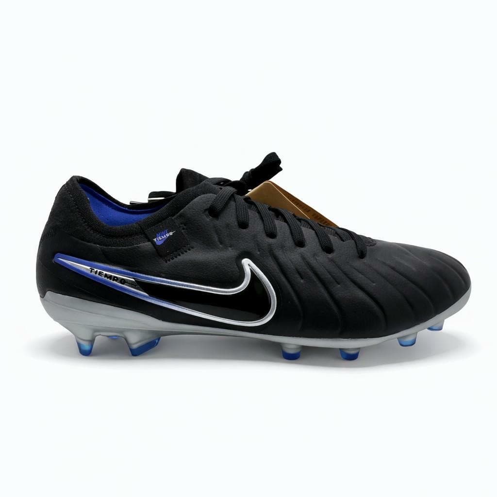 Nike Men's Tiempo 10 Pro Play Firm/Artificial Ground Soccer Cleats Black Size 12 - Thumbnail 12