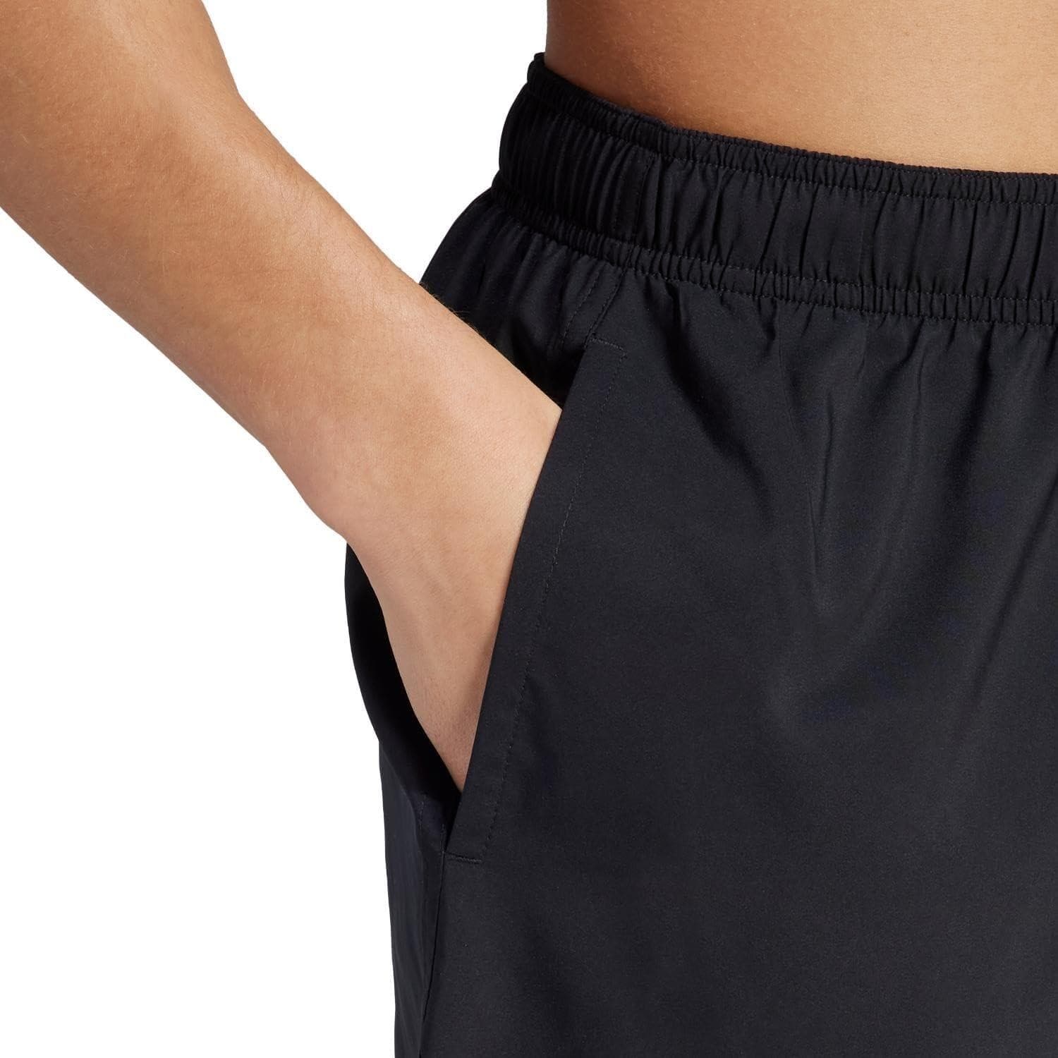 adidas Men's CLX Solid Swim Shorts Trunks XXXX-Large Black $61 Value - Thumbnail 6