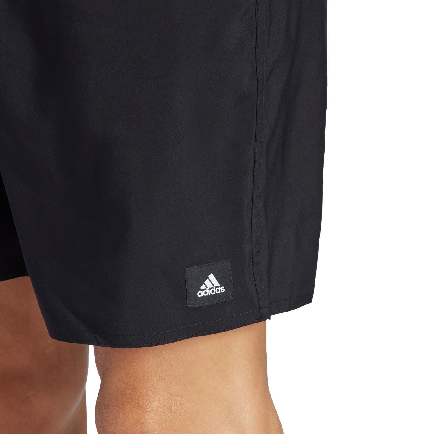 adidas Men's CLX Solid Swim Shorts Trunks XXXX-Large Black $61 Value - Thumbnail 4