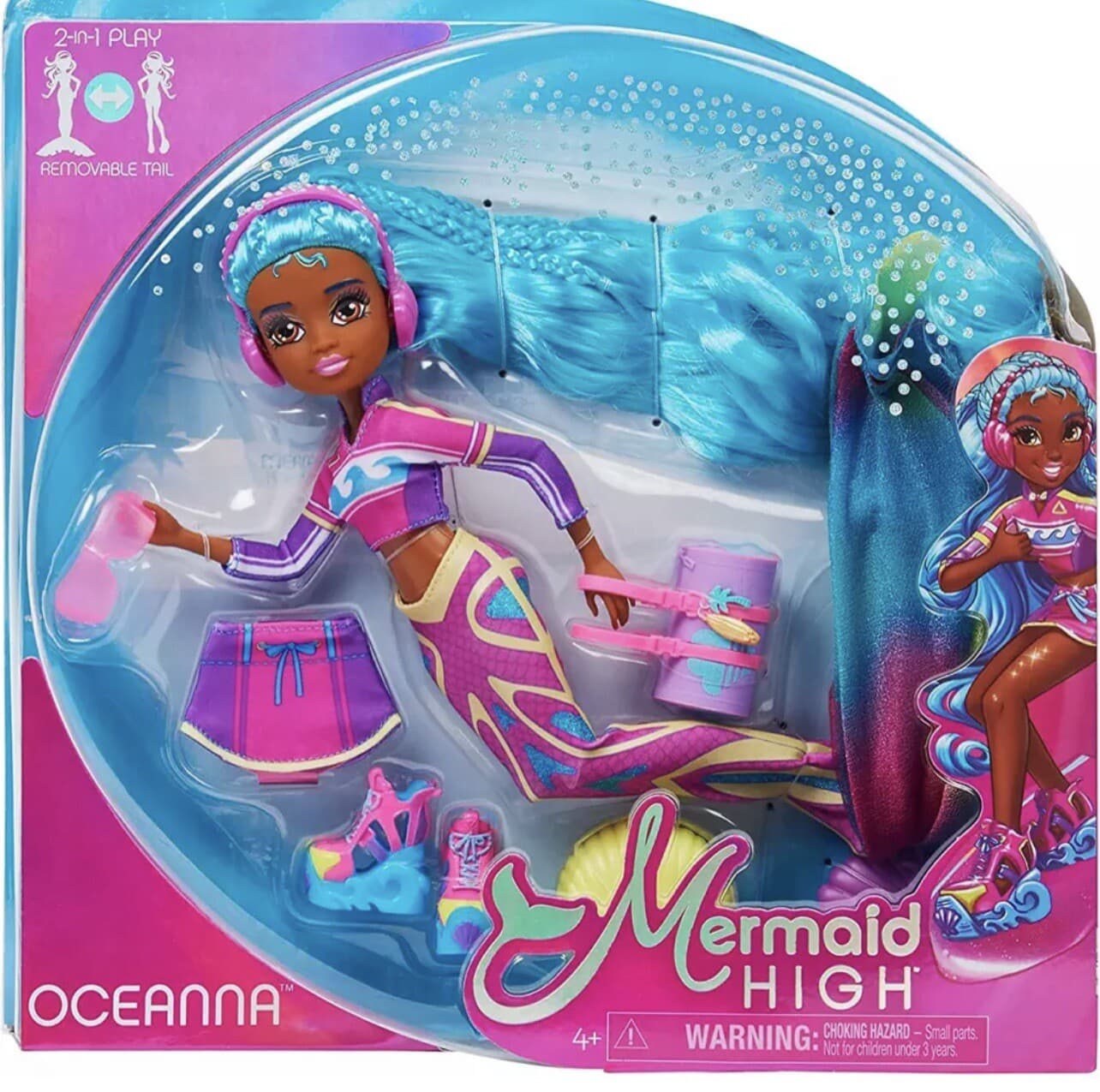 Mermaid High Oceanna Deluxe Mermaid Doll & Accessories with Removable Tail - Thumbnail 2