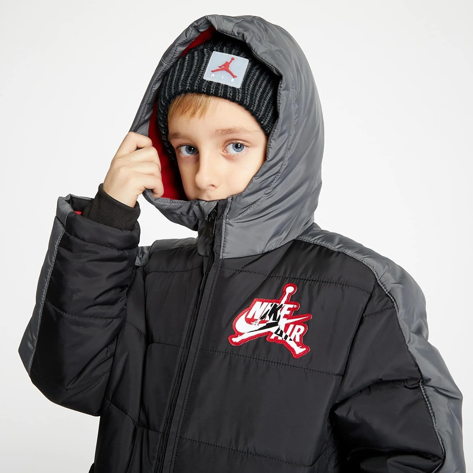 Nike Jordan Boy's Jumpman Classic Puffer Jacket Size 4 $95 Value - Thumbnail 3