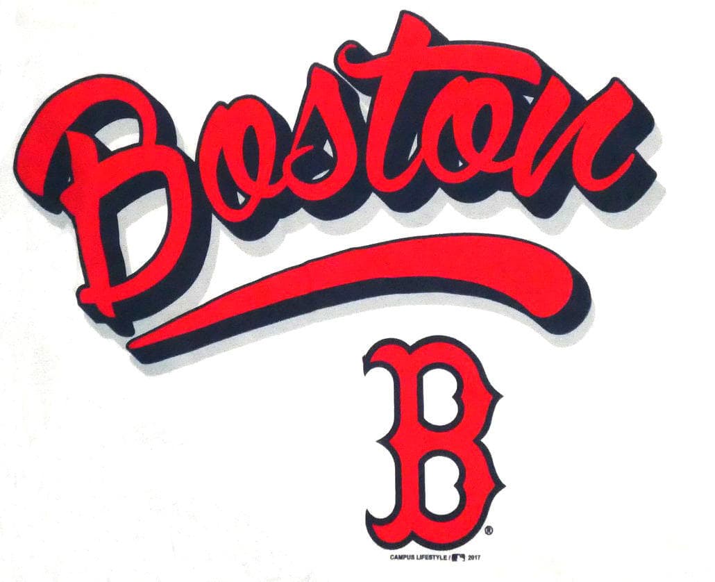 Campus Lifestyle Women's Boston Red Sox Trend Right T-Shirt Medium White - Thumbnail 2