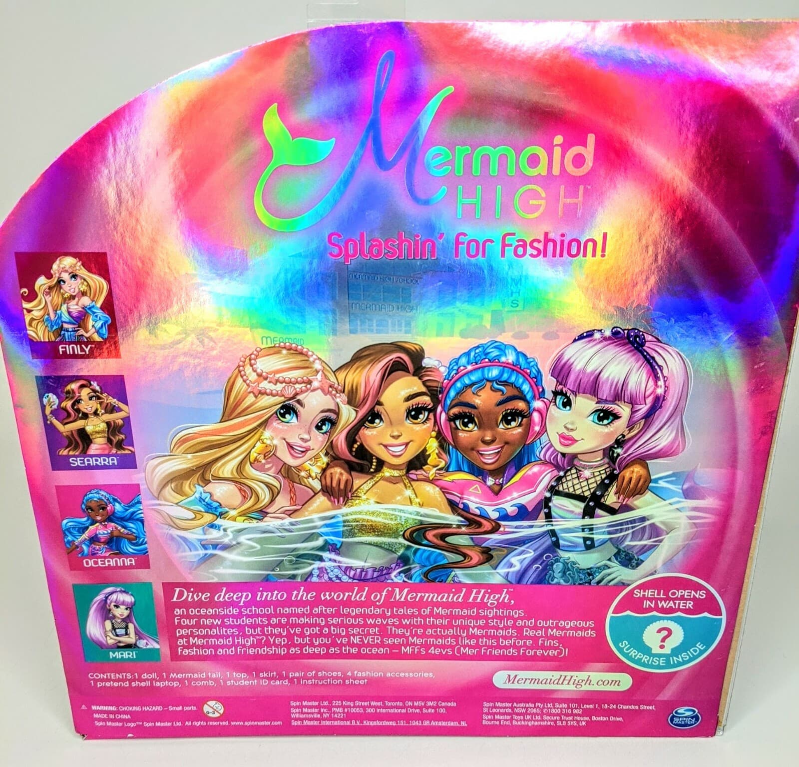 Mermaid High Oceanna Deluxe Mermaid Doll & Accessories with Removable Tail - Thumbnail 11